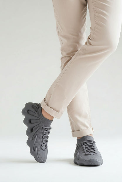 Curated Yeezy 450 'Stone Grey' Sneakers
