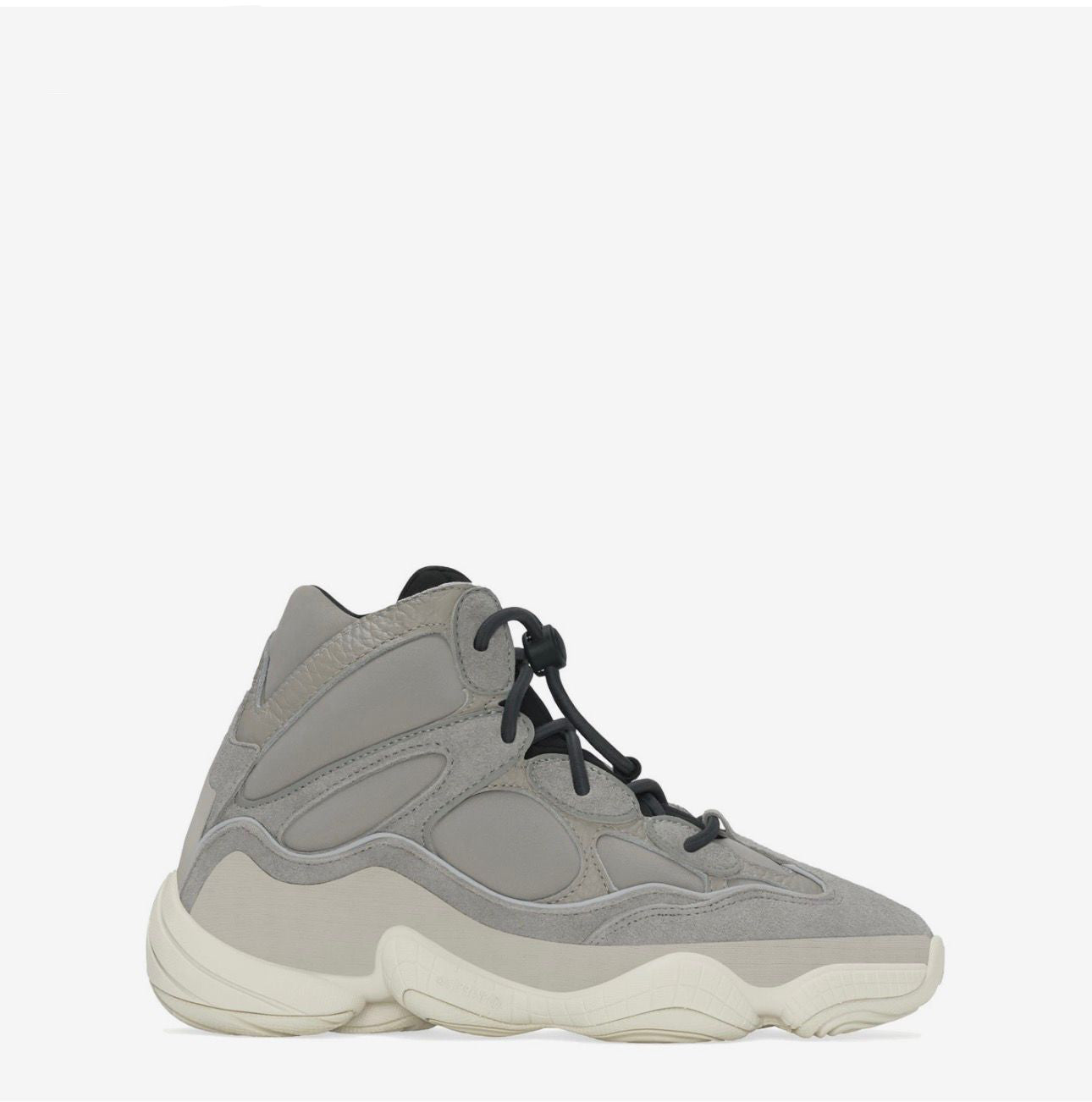 Curated Yeezy 500 High 'Mist Stone' Sneakers
