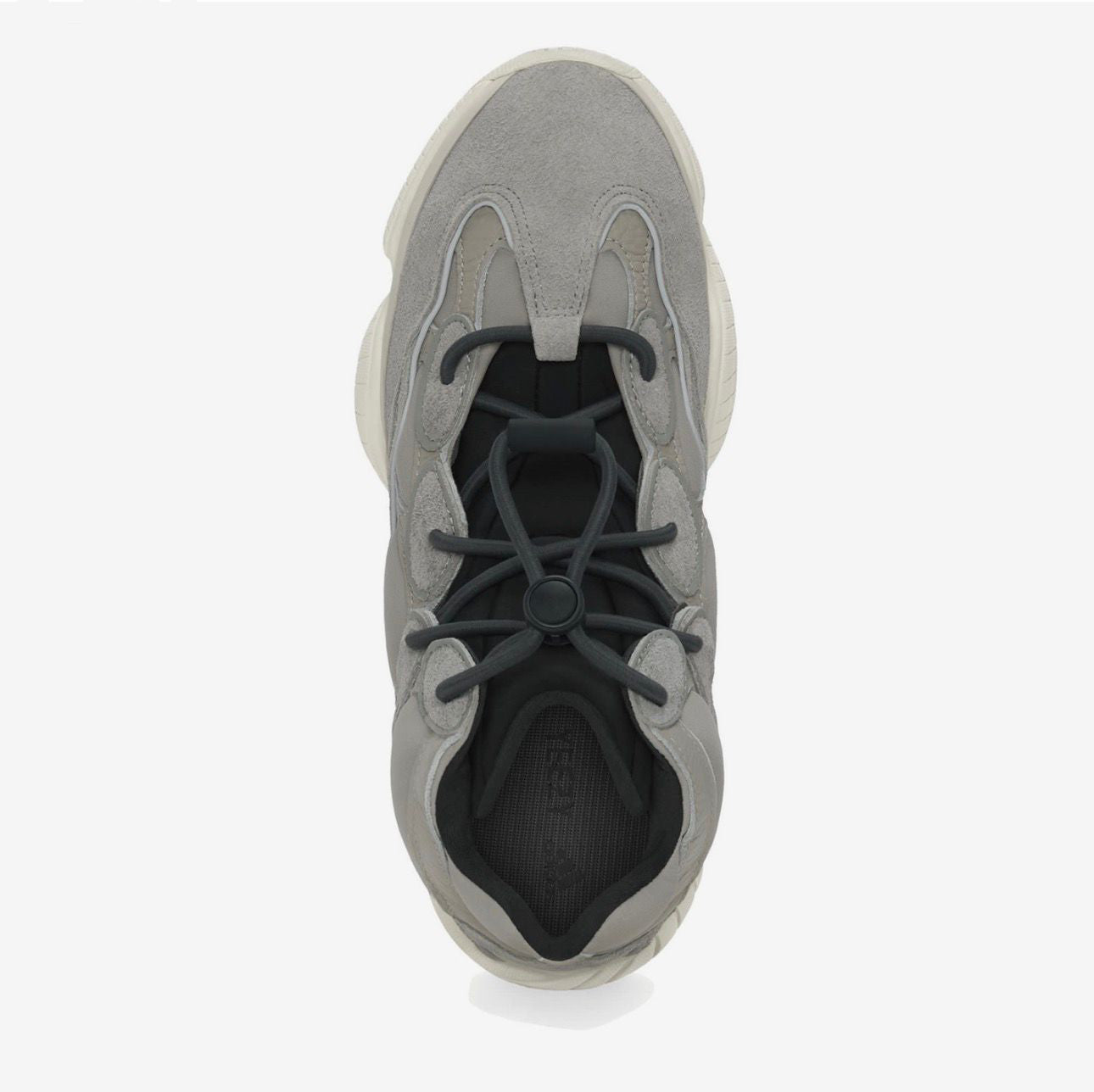 Curated Yeezy 500 High 'Mist Stone' Sneakers