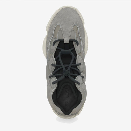 Curated Yeezy 500 High 'Mist Stone' Sneakers