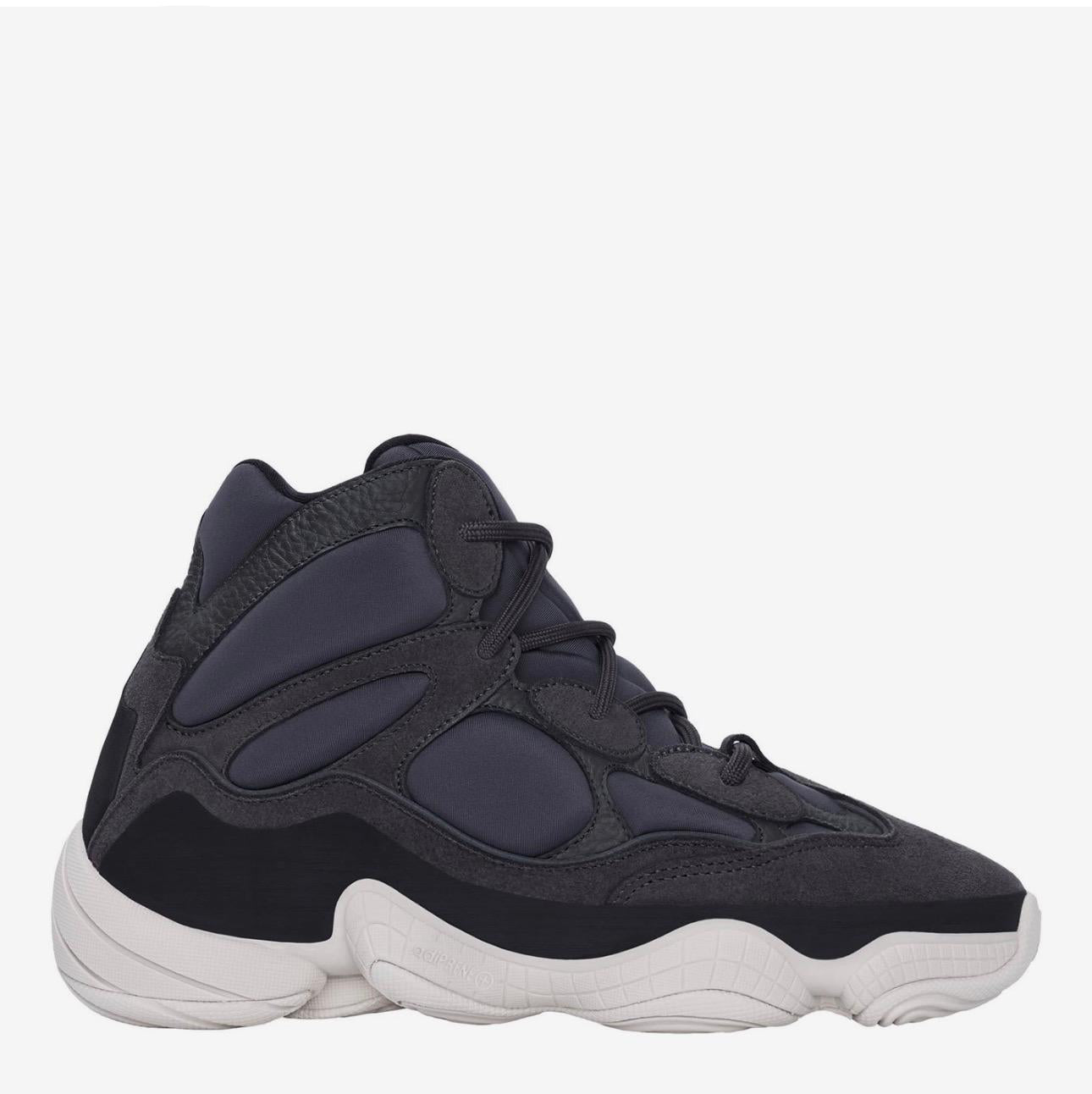 Curated Yeezy 500 High 'Slate/Core Blk' Sneakers