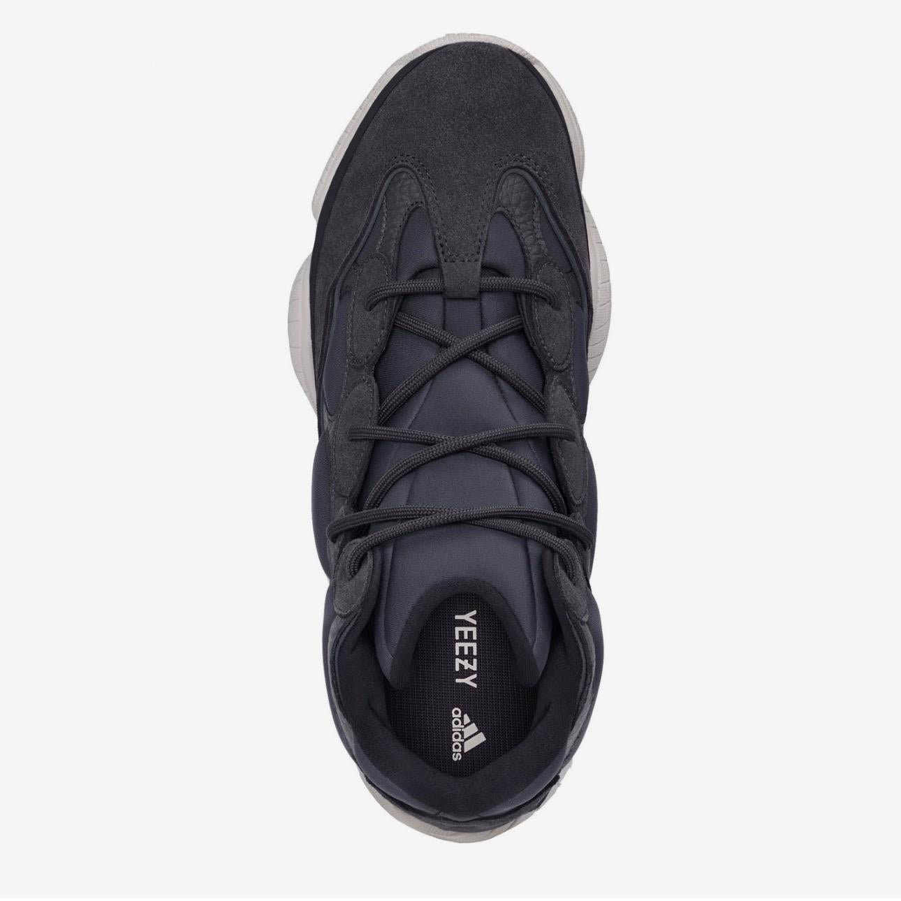 Curated Yeezy 500 High 'Slate/Core Blk' Sneakers