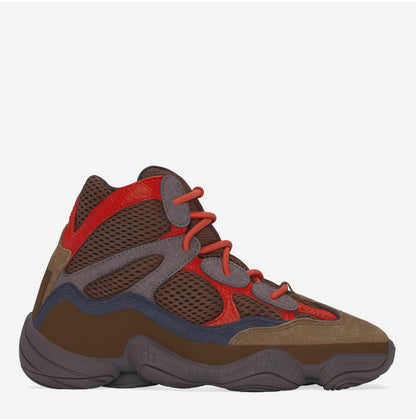 Curated Yeezy 500 High 'Sumac' Sneakers