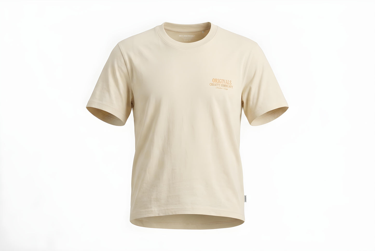 Jack & Jones Originals Studio Graphic T-Shirt - Beige