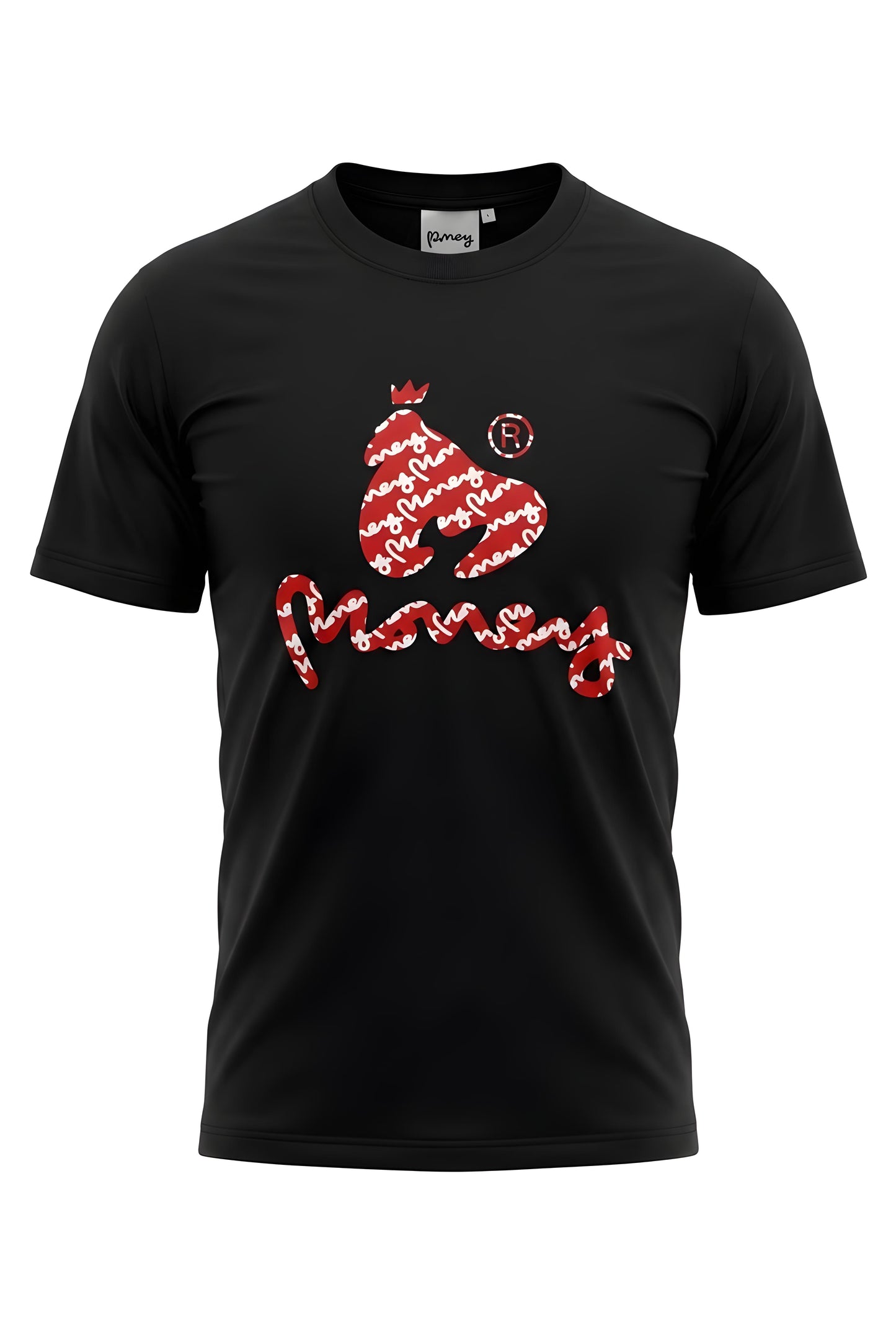 Money®️ Signature Logo Men's T-Shirt - Black