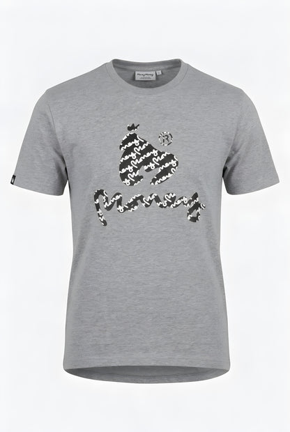 Money®️ Signature Logo Men's T-Shirt - Grey