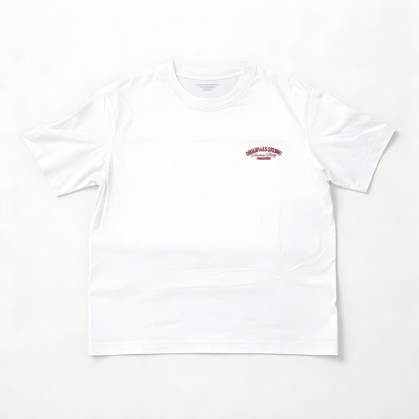 Jack & Jones Originals Studio Worldwide Graphic T-Shirt — White