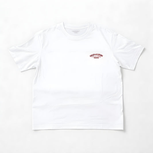 Jack & Jones Originals Studio Worldwide Graphic T-Shirt — White