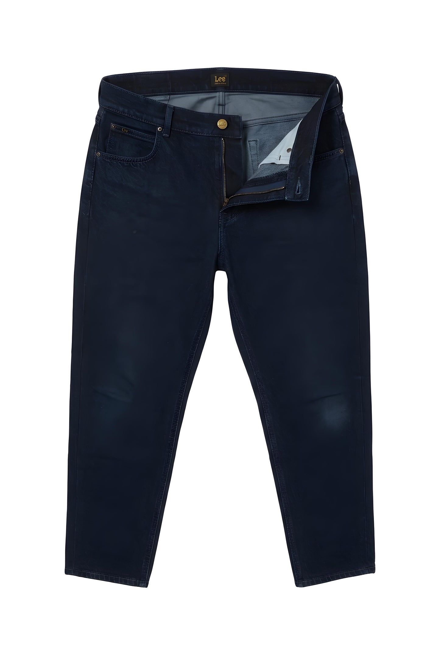 Lee Straight Men's Jeans — Dark Navy / Rinse Wash