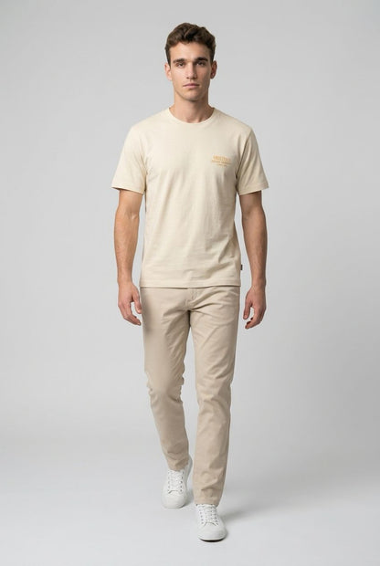 Jack & Jones Originals Studio Graphic T-Shirt - Beige