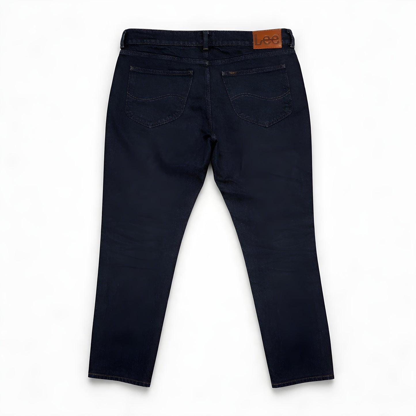 Lee Straight Men's Jeans — Dark Navy / Rinse Wash
