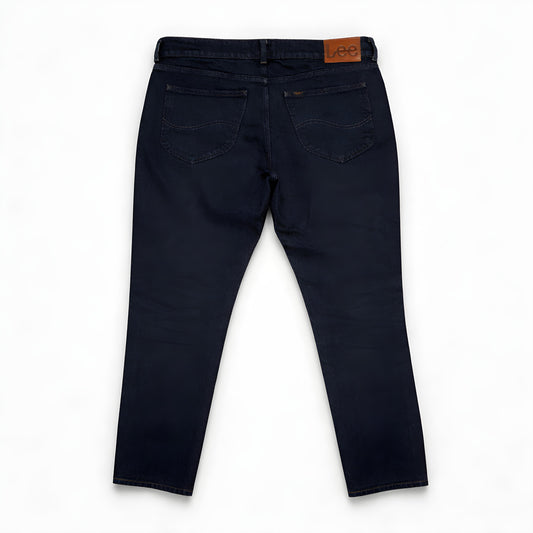Lee Straight Men's Jeans — Dark Navy / Rinse Wash