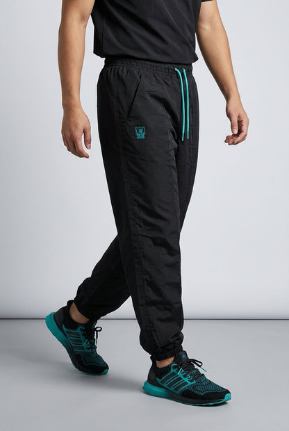 Adidas Originals x Liverpool FC Woven Track Pants — Black / Teal