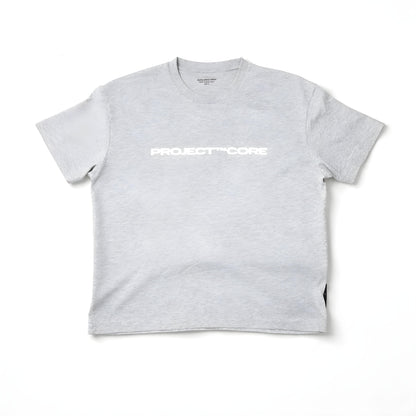 Jack & Jones Project Core Logo T-Shirt — Grey Marl